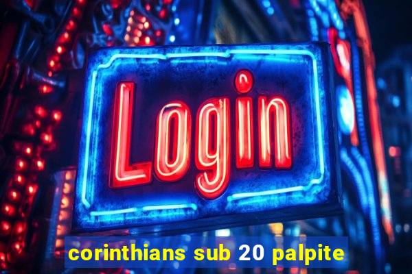 corinthians sub 20 palpite